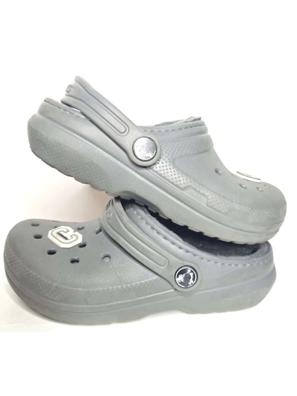 Youth Faux Fur Lined Croc Sz 13 Comfort Sport Mode All_Weather